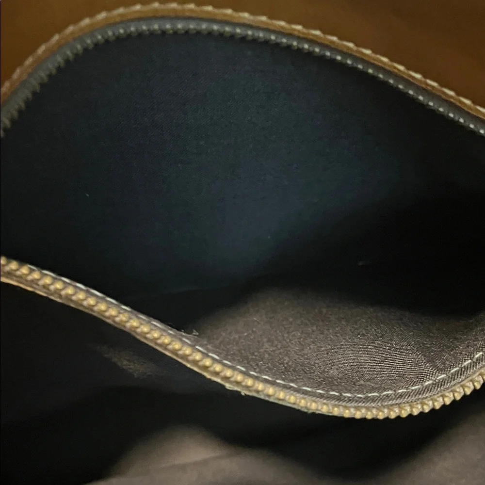 Louis Vuitton Vintage Brown Monogram Tote Bucket Bag - Picture 14 of 17
